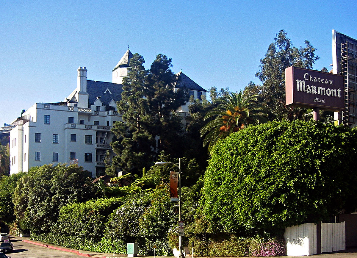 Chateau Marmont en Sunset Boulevard