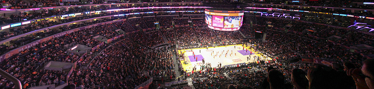 Panorámica del Staples Center